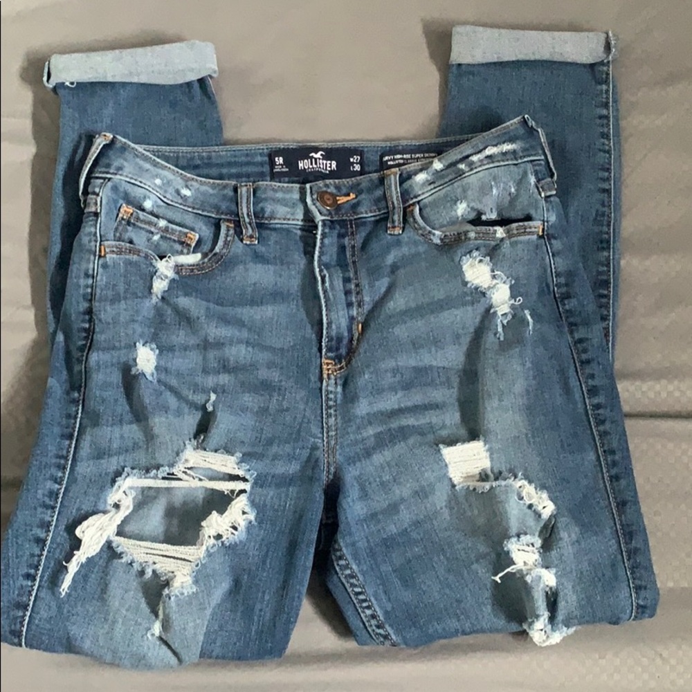 Hollister Distressed Jeggings